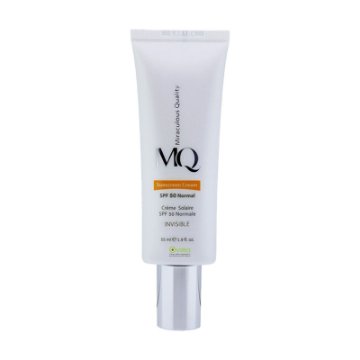 تصویر  کرم ضد آفتاب SPF50 پوست نرمال ام کیو - بی رنگ