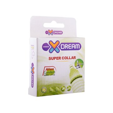 تصویر  کاندوم اره ماهی SUPER COLLAR ایکس دریم - 1 عددی