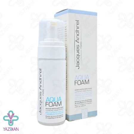 فوم شستشوی پوست خشک و حساس ژاک آندرل - 150 میلی لیتر