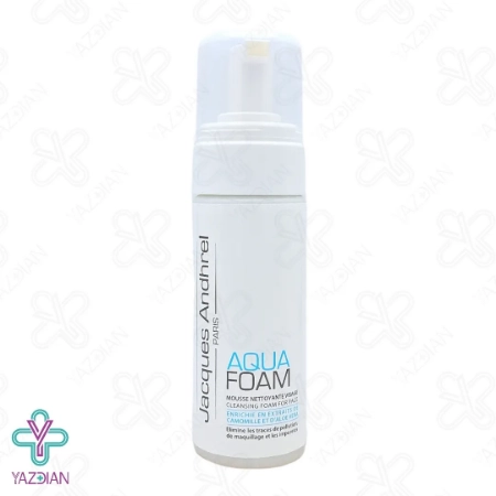 فوم شستشوی پوست خشک و حساس ژاک آندرل - 150 میلی لیتر