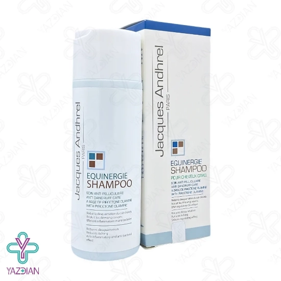 شامپو ضد شوره موهای چرب ژاک آندرل - 200 میلی لیتر