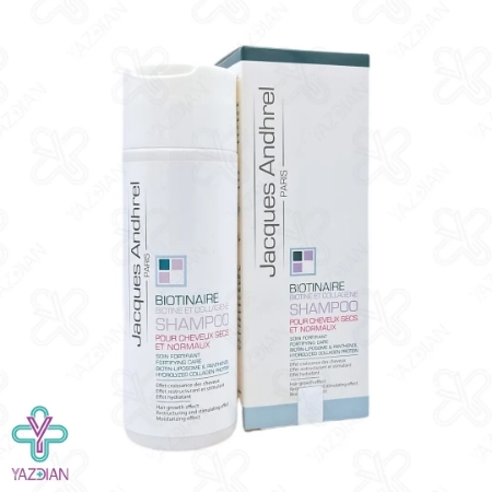 شامپو تقویت کننده موهای خشک ژاک آندرل - 200 میلی لیتر