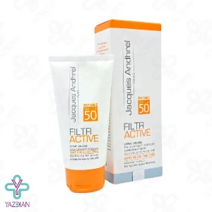 کرم ضد آفتاب SPF50 فاقد چربی پوست چرب ژاک آندرل - بی رنگ