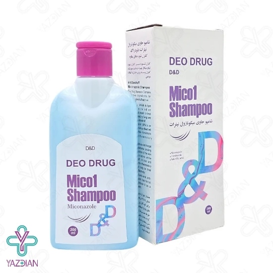 شامپو میکونازول نیترات دئودراگ - 200 میلی لیتر