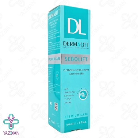 فوم شستشوی صورت پوست چرب سبولیفت درمالیفت - 150 میلی لیتر	