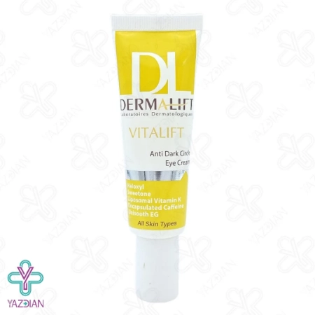 کرم دور چشم ضد تیرگی ویتالیفت درمالیفت - 25 میلی لیتر