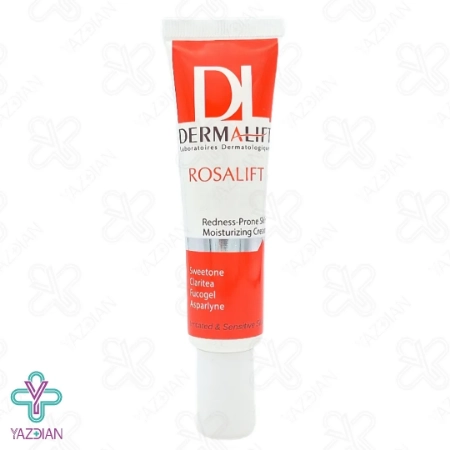 کرم مرطوب کننده و ضد قرمزی پوست حساس رزالیفت درمالیفت - 30 میلی لیتر