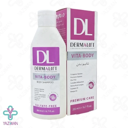 شامپو بدن ضد قارچ درمالیفت - 200 میلی لیتر	
