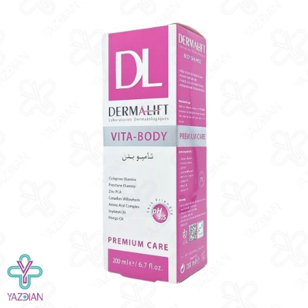 شامپو بدن ضد قارچ درمالیفت - 200 میلی لیتر	