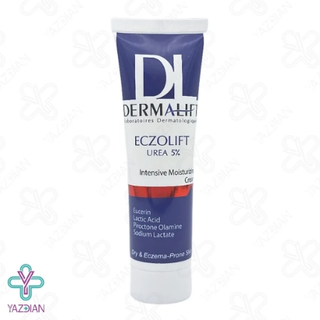 کرم مرطوب کننده و نرم کننده اوسرین و اوره %5 اگزولیفت درمالیفت - 50 میلی لیتر	