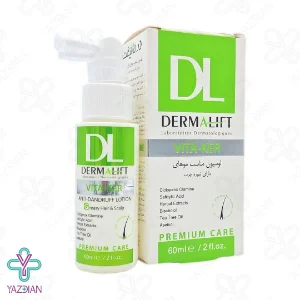 لوسیون ضد شوره چرب ویتاکر درمالیفت - 60 میلی لیتر	