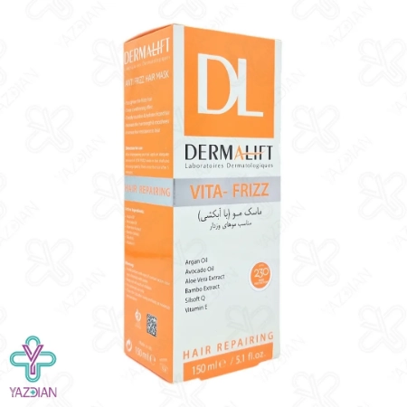 ماسک موهای وز دار ویتا فریز درمالیفت - 150 میلی لیتر	