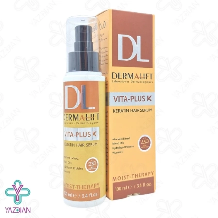 سرم کراتینه حالت دهنده مو ویتا پلاس کی درمالیفت - 100 میلی لیتر	