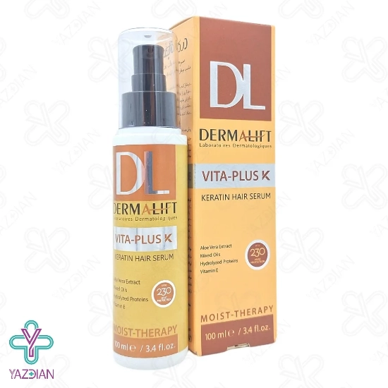 سرم کراتینه حالت دهنده مو ویتا پلاس کی درمالیفت - 100 میلی لیتر	