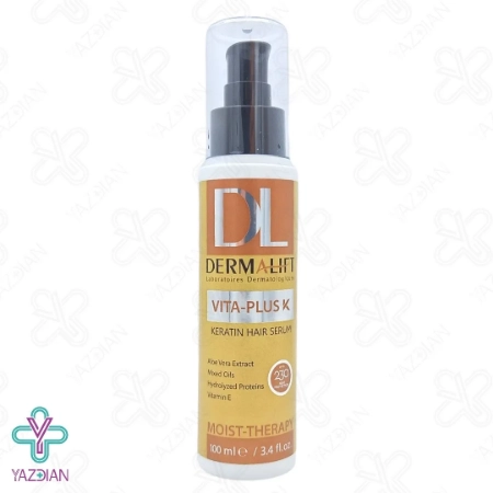 سرم کراتینه حالت دهنده مو ویتا پلاس کی درمالیفت - 100 میلی لیتر	