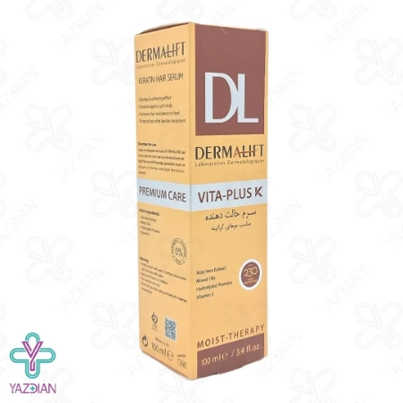 سرم کراتینه حالت دهنده مو ویتا پلاس کی درمالیفت - 100 میلی لیتر	