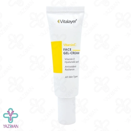 ژل کرم روشن کننده ویتامین ث ویتالیر - 30 میلی لیتر	