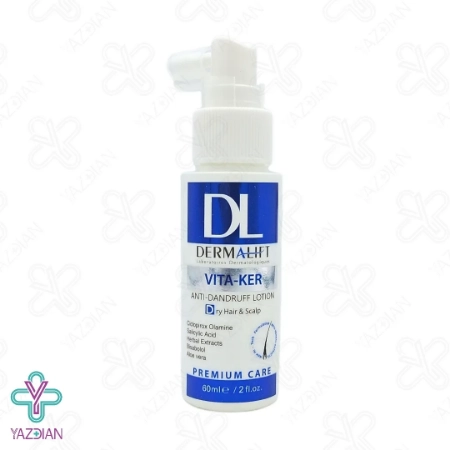 لوسیون ضد شوره خشک ویتاکر درمالیفت - 60 میلی لیتر	