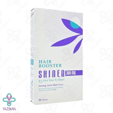 قرص تقویت مو و ضد ریزش شاینر هیر بوستر ویت اسکای - 30 عددی