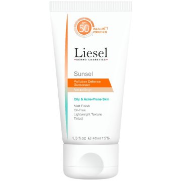 تصویر  کرم ضد آفتاب SPF50 پوست چرب لایسل - بژ طبیعی 