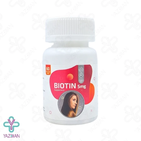 قرص بیوتین 5 میلی گرم دارو افشان شایگان - 60 عددی