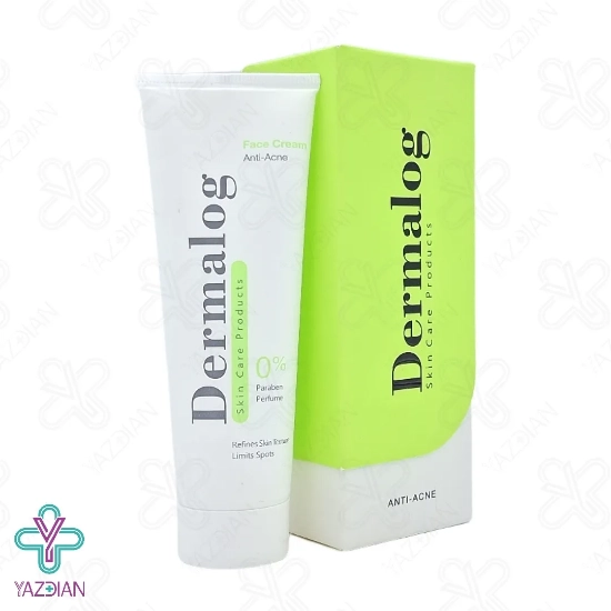 کرم کنترل کننده چربی و ضد جوش درمالوگ - 50 میلی لیتر	