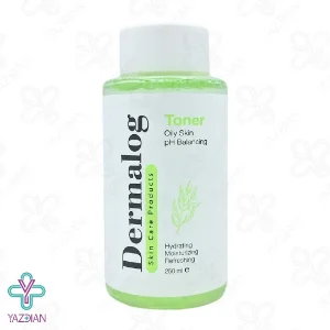 تونر پاک کننده صورت پوست چرب درمالوگ - 250 میلی لیتر