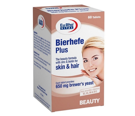 قرص مخمر بیرهف پلاس یوروویتال - 60 عددی