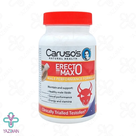 قرص تقویت آقایان ارکتو مکس کاروسوس نچرال هلث - 30 عددی