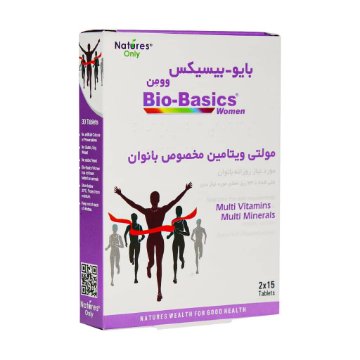 تصویر  قرص مولتی ویتامین بانوان بایوبیسیکس نیچرز اونلی - 30 عددی
