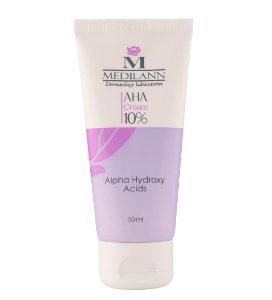 تصویر  کرم لایه بردار 10 AHA مدیلن - 50 میلی لیتر