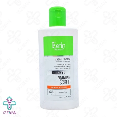 ژل شستشو لایه بردار پوست بایوکنیل اورین