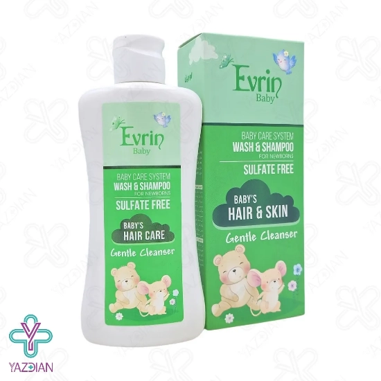شامپو سر و بدن نوزاد اورین - 200 میلی لیتر