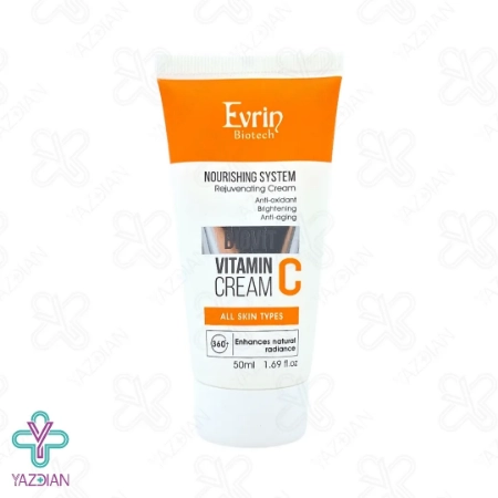 کرم مغذی و جوان کننده ویتامین ث اورین - 50 میلی لیتر