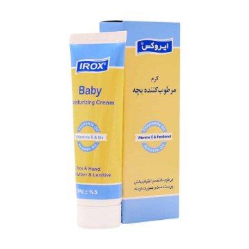 تصویر  کرم مرطوب کننده بچه ایروکس - 50 گرم