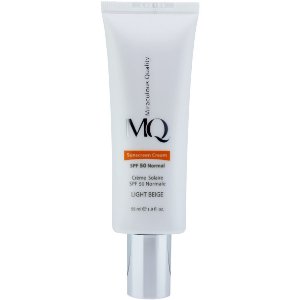 تصویر  کرم ضد آفتاب پوست معمولی و خشک SPF 50 ام کیو MQ - بژ روشن