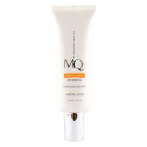 تصویر  کرم ضد آفتاب و ضد لک SPF 50 ام کیو MQ مدل بایوتچ - بژ طبیعی