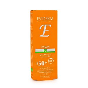 تصویر  کرم ضد آفتاب پوست چرب SPF50 اویدرم - بژ روشن G1