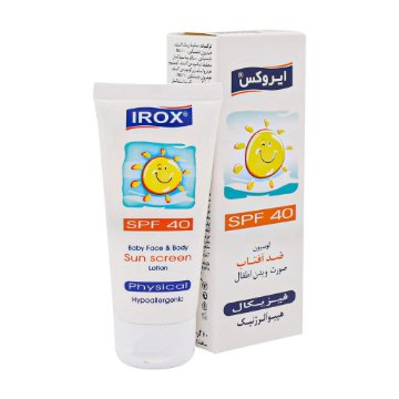 تصویر  لوسیون ضد آفتاب کودکان SPF40 ایروکس - 60 میلی لیتر