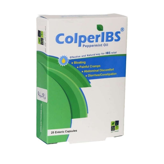 تصویر  کپسول ضداسپاسم نعنا فلفلی کلپر آی بی اس زیست تخمیر - 20 عددی