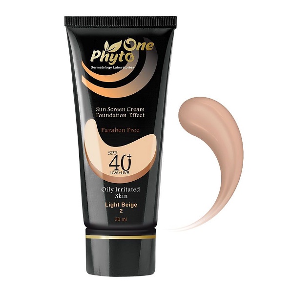 تصویر  کرم ضد آفتاب SPF 40 پوست چرب و حساس فیتووان - بژ روشن شماره 2