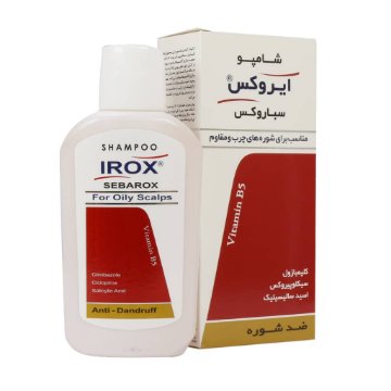 تصویر  شامپو ضد شوره سباروکس ایروکس مناسب پوست چرب - 200 میلی لیتر