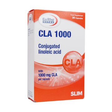 تصویر  کپسول CLA سی ال ای 1000 یوروویتال - 30 عددی