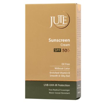 تصویر  کرم ضد آفتاب ضد چروک SPF 50 فاقد چربی ژوت - بی رنگ