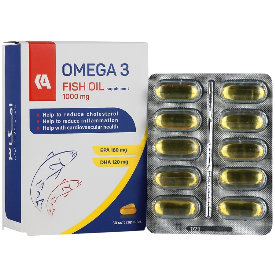 سافت ژل امگا3 کیمیا آورد فام - 30 عددی