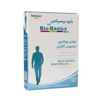 تصویر  قرص مولتی ویتامین آقایان بایوبیسیکس نیچرز اونلی - 30 عددی