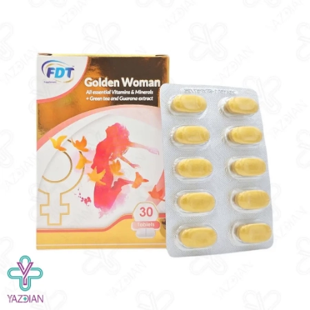قرص مولتی ویتامین بانوان گلدن وومن فرنوش دارو طب - 30 عددی