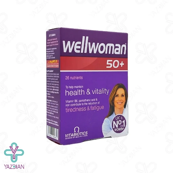 کپسول ول وومن 50 سال به بالا مخصوص خانم ها ویتابیوتیکس - 30 عددی