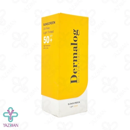 کرم ضد آفتاب فاقد چربی SPF50 درمالوگ - بژ روشن