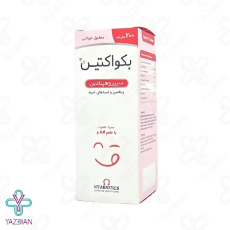 شربت اشتها آور سیپروهپتادین بکو اکتین ویتابیوتیک - 200 میلی لیتر